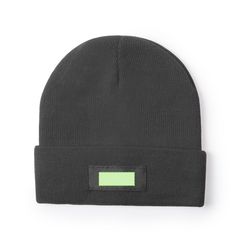 Gorro con etiqueta exterior personalizable | En el frontal del gorro | 40 x 15