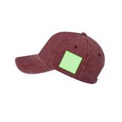 Gorra de algodón 100% efecto lavado | Area 3 | 40 x 40