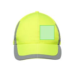 Gorra deportiva amarillo flúor | Area 1 | 50 x 50