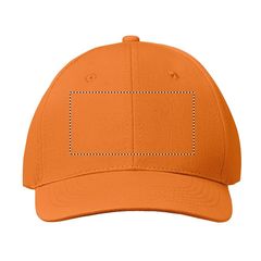 Gorra de béisbol en algodón grueso con cierre velcro | FRONT EMBROIDERY | 100 x 50