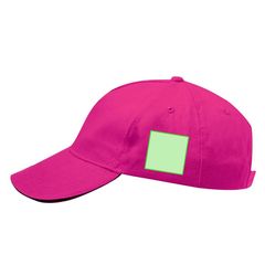 Gorra sandwich de 5 paneles 100 % algodón | Area 2 | 40 x 40
