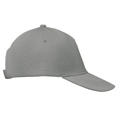Gorra de béisbol sarga de algodón | Lado Derecho | 40 x 25