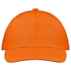 Gorra de béisbol sarga de algodón | Pantalla Frontal | 100 x 40