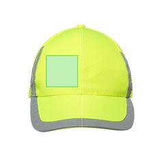 Gorra deportiva amarillo flúor | Area 2 | 50 x 50