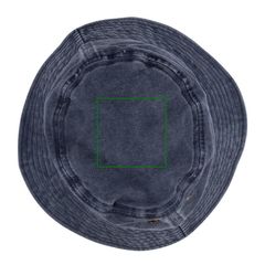 Gorro bob de algodón efecto lavado | Arriba | 70 x 70