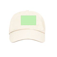 Gorra de 5 paneles acabado crudo en algodón orgánico | Area 2 | 90 x 50