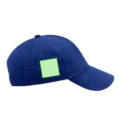 Gorra 5 paneles algodón peinado con visera acolchada | Area 4 | 40 x 40