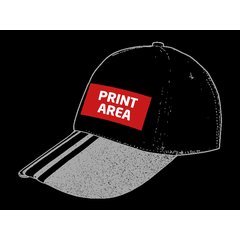 Gorra 5 Paneles con Bandera España | Frontal | 60 x 40