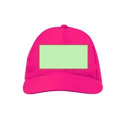 Gorra 5 paneles con cierre de velcro en microfibra/poliéster | Area 2 | 90 x 50