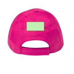 Gorra 5 paneles con cierre de velcro en microfibra/poliéster | Area 5 | 60 x 30