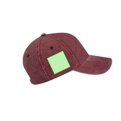 Gorra de algodón 100% efecto lavado | Area 4 | 40 x 40