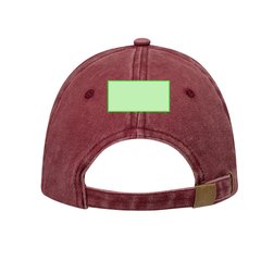 Gorra de algodón 100% efecto lavado | Area 5 | 60 x 30
