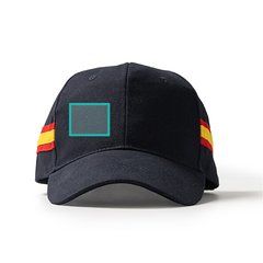 Gorra de algodón con diseño bandera | ZONA2 | 50 x 40