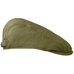 Gorra de algodón estilo boina | Lado Derecho | 70 x 35