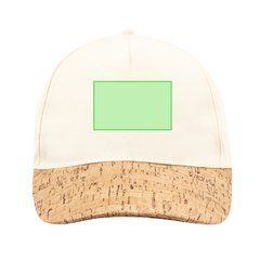 Gorra de Algodón GOTS y Visera de Corcho | Area 1 | 80 x 50