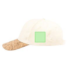 Gorra de Algodón GOTS y Visera de Corcho | Area 3 | 40 x 40