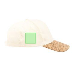 Gorra de Algodón GOTS y Visera de Corcho | Area 4 | 40 x 40