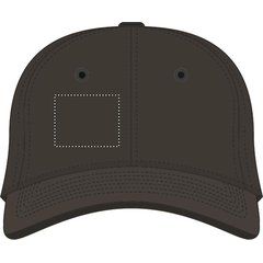 Gorra algodón grueso de 6 paneles con cierre de hebilla metal | SEGMENT LEFT | 50 x 40
