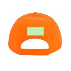 Gorra algodón peinado 6 paneles con cierre de velcro | Area 6 | 60 x 30