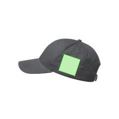 Gorra de algodón reciclado Cierre ajustable hebilla | Area 4 | 40 x 40