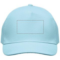 Gorra béisbol 5 paneles algodón | FRONT 2 | 80 x 40