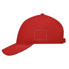 Gorra Béisbol Algodón 260gm | Lado Izquierdo | 50 x 40
