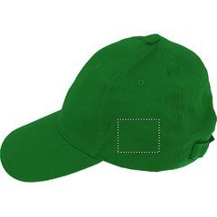 Gorra de béisbol en algodón grueso con cierre hebilla metal | SEGMENT LEFT | 50 x 40