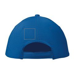 Gorra de béisbol en algodón grueso con cierre velcro | BACK TRANSFER | 30 x 30