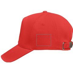 Gorra Béisbol Algodón Orgánico | Lado Izquierdo | 50 x 40