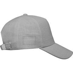 Gorra Béisbol de Cáñamo | Lado Derecho | 40 x 25