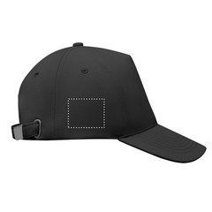 Gorra Béisbol RPET Ajustable | Lado Derecho | 50 x 40