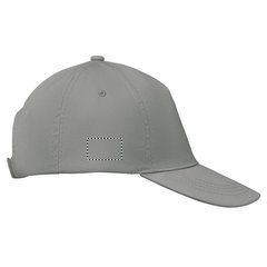 Gorra de béisbol sarga de algodón | Lado Derecho | 40 x 25