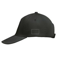 Gorra de béisbol sarga de algodón | Lado Izquierdo | 40 x 25