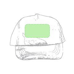 Gorra camuflaje de 5 paneles en algodón | Area 1 | 80 x 50