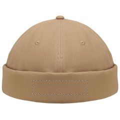 Gorra Docker sin visera de algodón | FRONT EMBROIDERY | 80 x 20