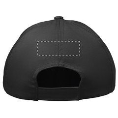 Gorra infantil de 5 paneles y ajuste de velcro | Trasero | 60 x 20
