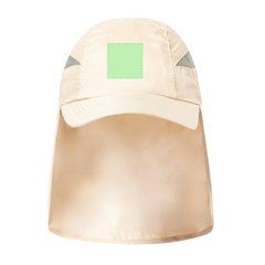 Gorra microfibra con protección de cuello | Area 1 | 50 x 50
