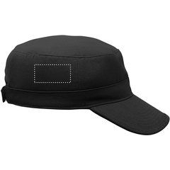 Gorra militar algodón con cierre velcro | Lado Derecho | 60 x 30
