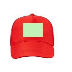 Gorra de Poliéster 5 Paneles | Panel frontal