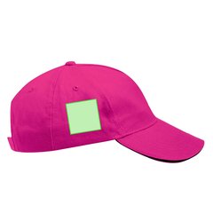 Gorra sandwich de 5 paneles 100 % algodón | Area 4 | 60 x 30