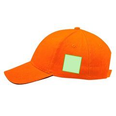 Gorra sandwich algodón peinado de 6 paneles  | Area 4 | 40 x 40