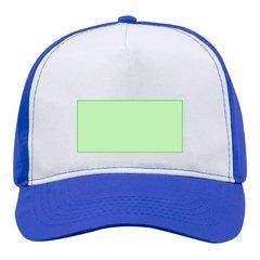 Gorra trucker 5 paneles con panel frontal blanco | Area 2 | 90 x 50