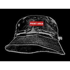 Gorro Ajustable Microfibra/Algodón | Delante centro | 120 x 40