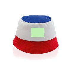 Gorro Bob 100% Algodón | Zona frontal | 70 x 50