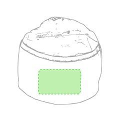 Gorro de Cocina Ajustable Bicolor | Parte frontal | 100 x 60