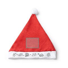 Gorro de Navidad infantil para colorear | ZONA2 | 100 x 80