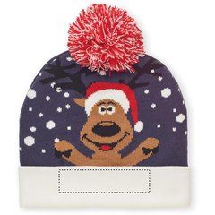 Gorro Navideño Elástico de Punto | Lado 1 | 120 x 30