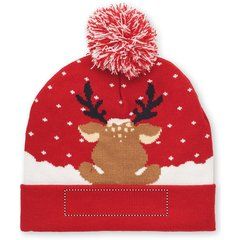 Gorro Navideño Elástico de Punto | Lado 2 | 120 x 30