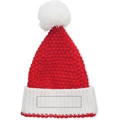 Gorro Navideño de Punto | Frontal Inferior | 120 x 30
