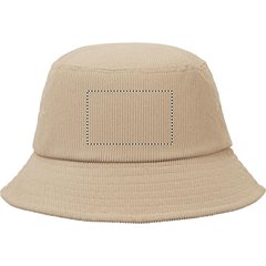 Gorro de pana 100% poliéster | BACK EMBROIDERY | 80 x 50